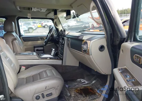 2003 Hummer H2 from USA, damaged, VIN 5GRGN23U33H107154